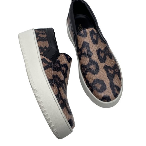 Sergio Rossi Shoes - SERGIO ROSSI Genuine Python Slip On Sneakers US 8.5 Classic Luxury NWOT